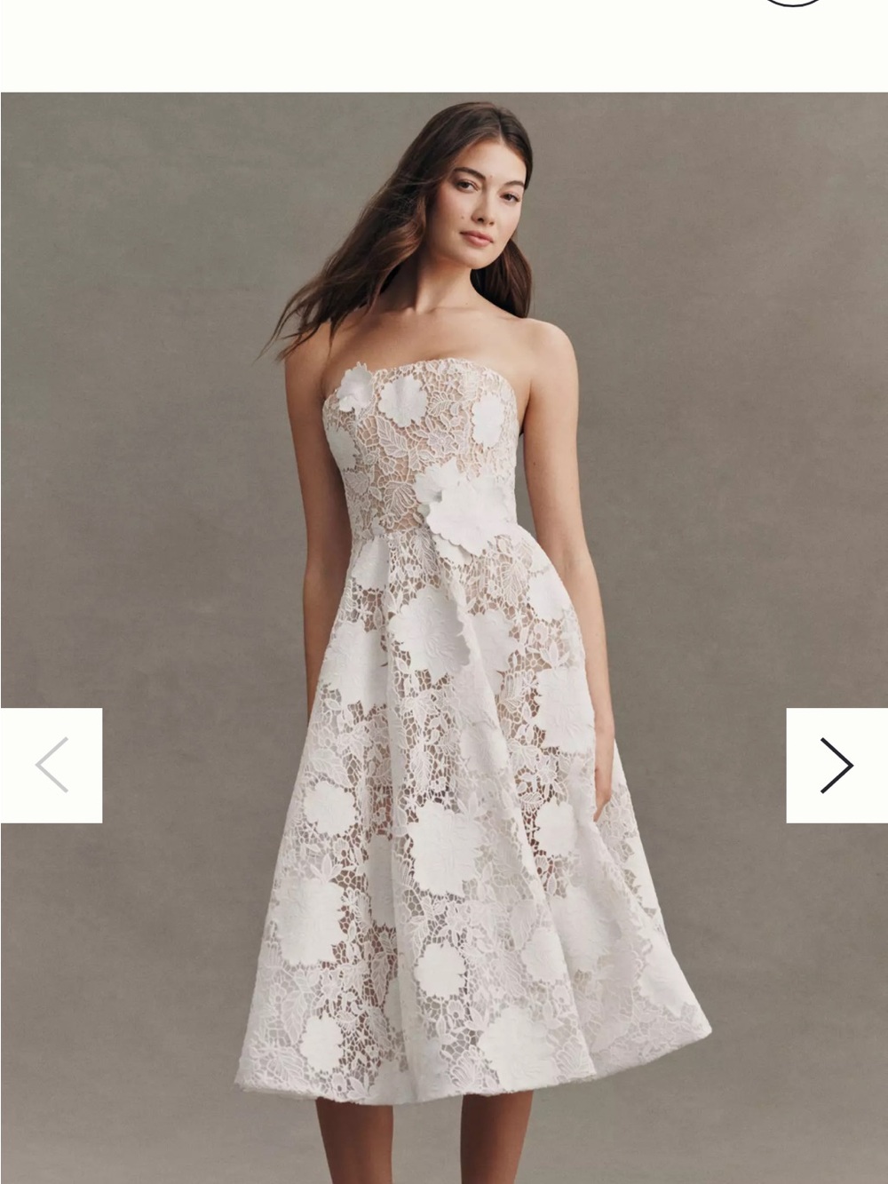 Helsi Cassandra White Floral Dress